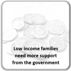 Low income families support