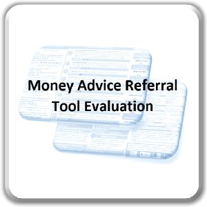 Money Advice Referral Tool- Initial Evaluation
