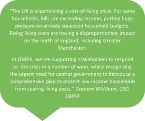 Energy prices guarantee speech bubble for GM Poverty Action