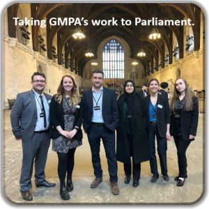 Taking GMPA’s work to Parliament